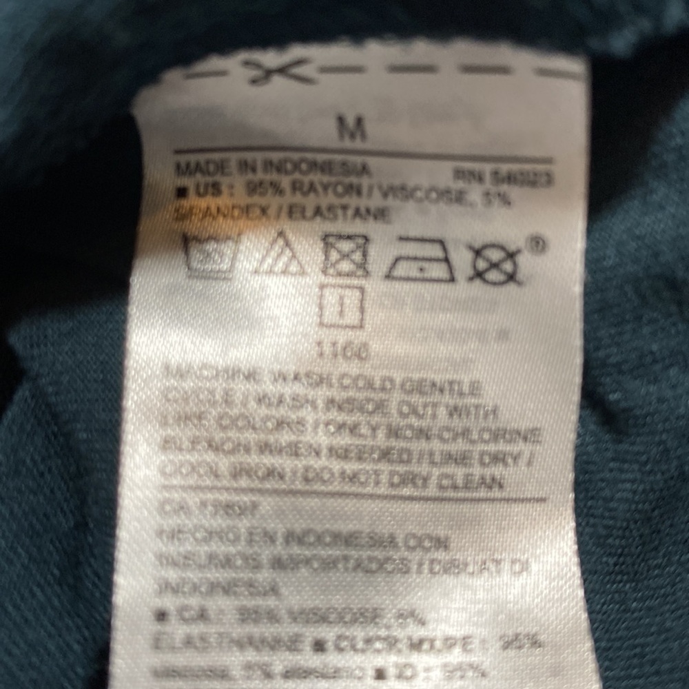 Bottle Blue Sleeveless Midi Dress M - Picture 7 of 8